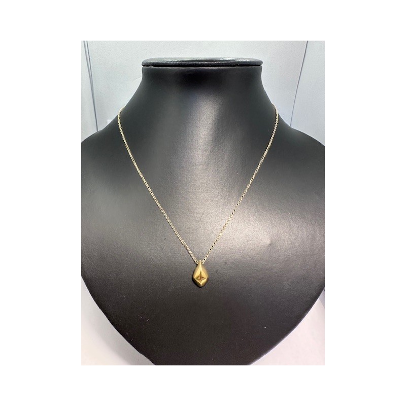Collar de plata de ley de 925 m/m, con cadena y colgante.