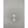 Cruz de plata de ley de 925 m/m.