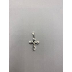 Cruz de plata de ley de 925...
