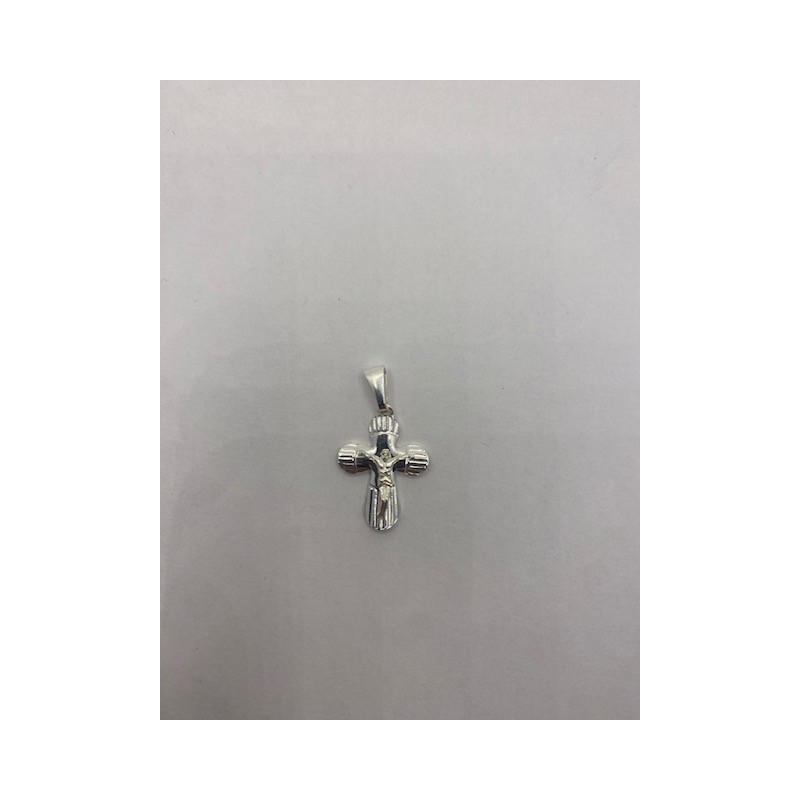 Cruz de plata de ley de 925 m/m.