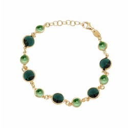 Pulsera de plata de ley de...