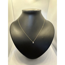 Collar de oro amarillo de...