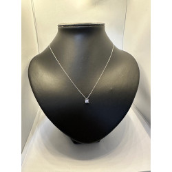 Collar de ORO blanco de  18...