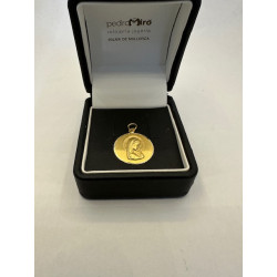 Medalla de ORO 18 KTS.