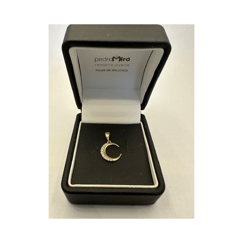 Colgante de ORO 18 KTS, con circonitas.