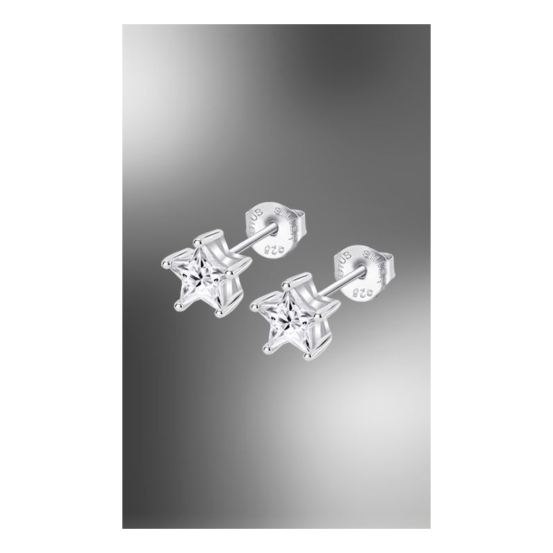 Pendientes de LOTUS SILVER, LP3834-4/1 de plata de ley 925 m/m,