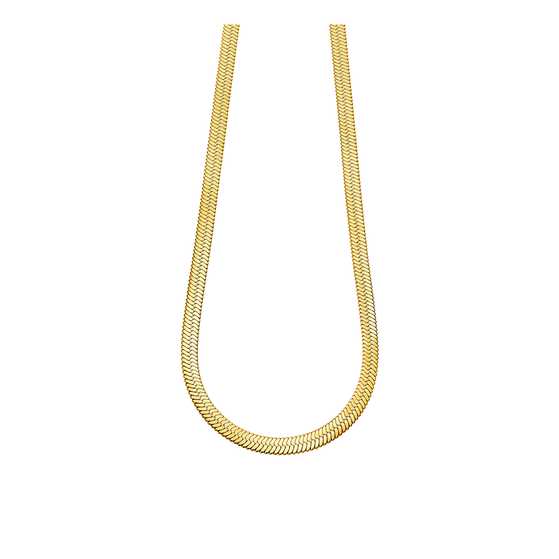 Collar Lotus Style Urban LS2317-1/2, acero dorado.