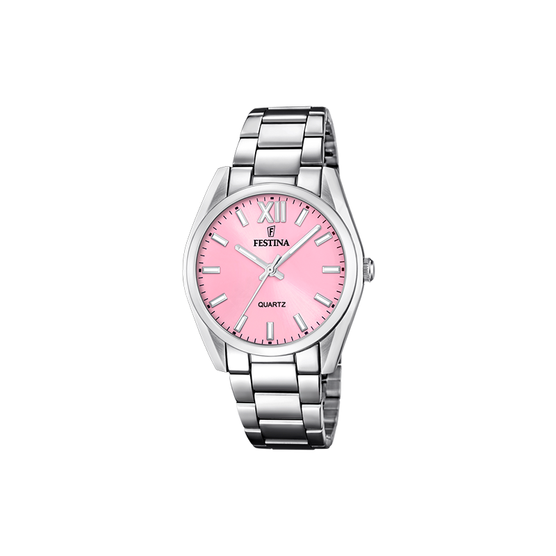 RELOJ FESTINA F20622/M ROSA CORREA DE ACERO INOXIDABLE 316L, MUJER
