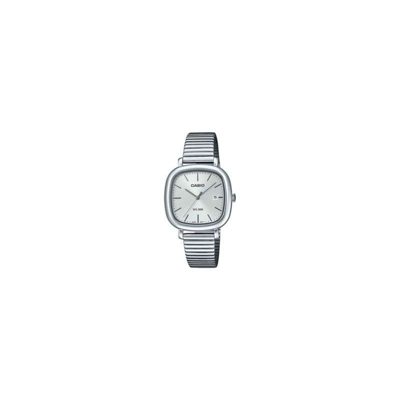 Reloj CASIO LTP-B166D-7AV. de señora, caja y pulsera de acero