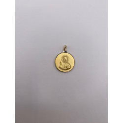 Medalla de ORO 18 KTS,...