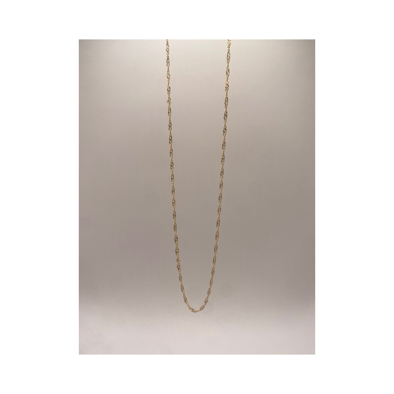 Cadena de ORO 18 KTS, de 40 cms.