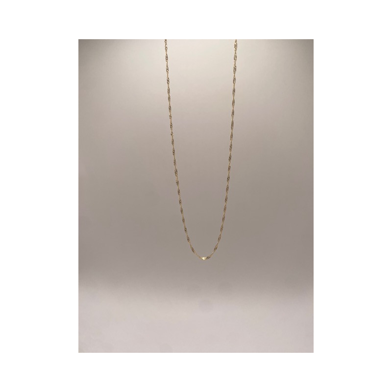 Cadena de ORO 18 KTS, de 40 cms.