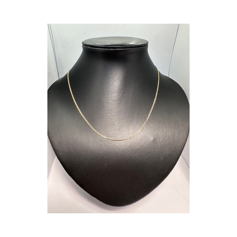 Cadena de ORO 18 KTS, de 45 cms de largo.