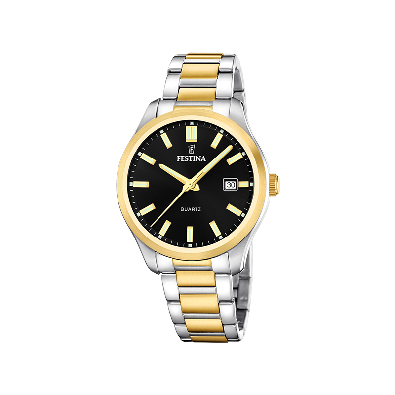 Reloj Festina F20738/4 para hombre, de acero, sumergible 5 ATM