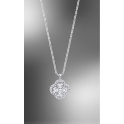 Collar de plata de ley de...