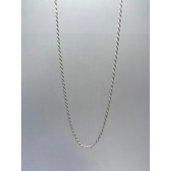 Cadena de plata de ley de...