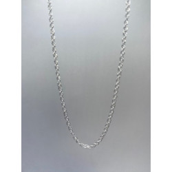 Cadena de plata de ley de...