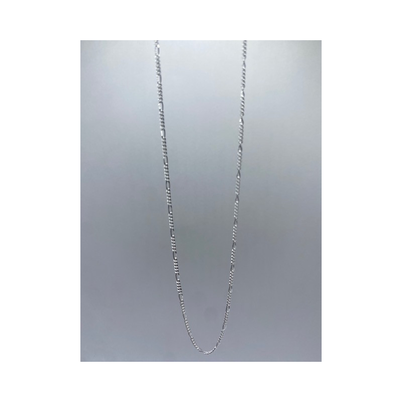 Cadena de plata de ley de 925 m/m de 45 cms de largo.