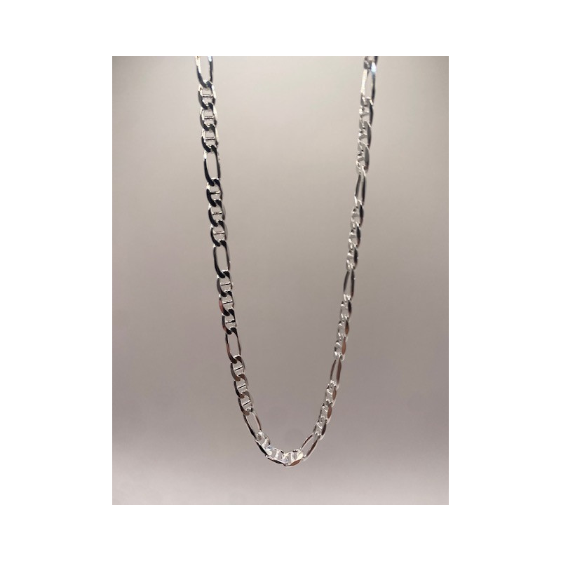 Cadena de plata de ley de 925 m/m de 50 cms de largo.