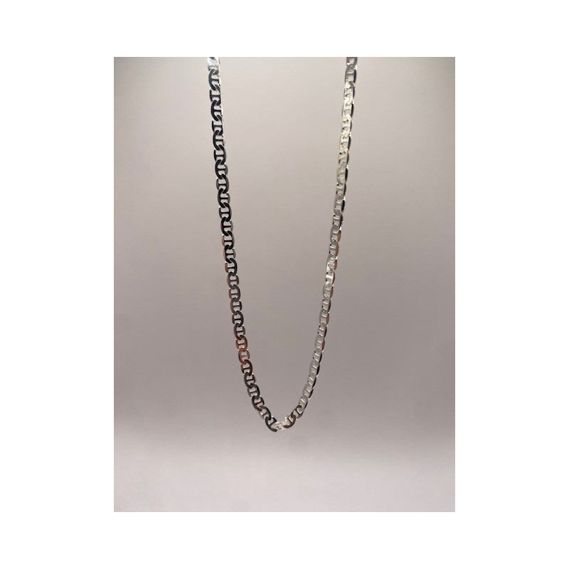 Cadena de PLATA DE LEY, de 925 m/m de 45 cms de largo.