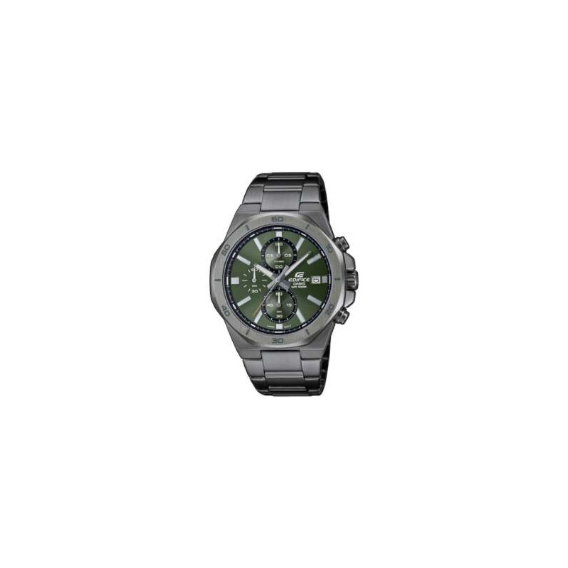 Reloj CASIO EDIFICE  EFV-640DC-3AV, cronógrafo, sumergible 10 ATM