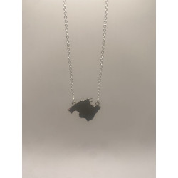 Collar de plata de ley de...