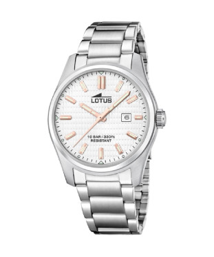 RELOJ LOTUS ACERO CLÁSICO...