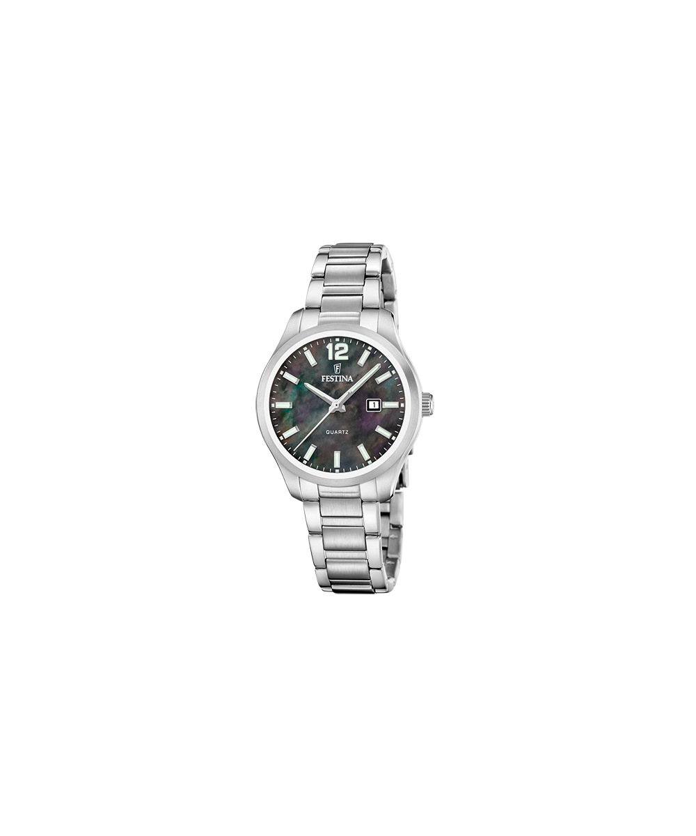 Reloj Festina F20737/7 para señora, de acero, sumergible 5 ATM