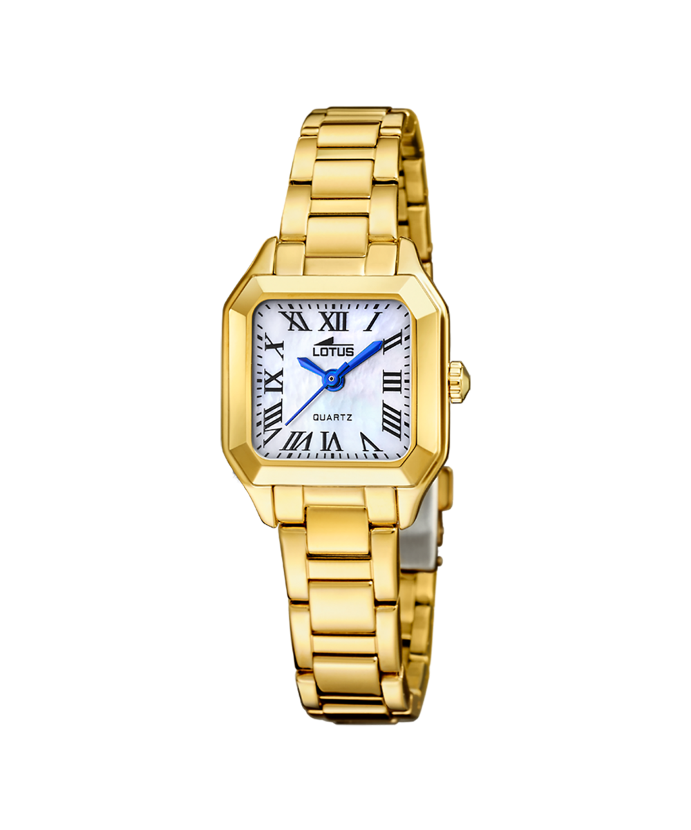 RELOJ DE MUJER LOTUS OLD MONEY 19037/2 CON ESFERA PLATA Y CORREA DE ACERO