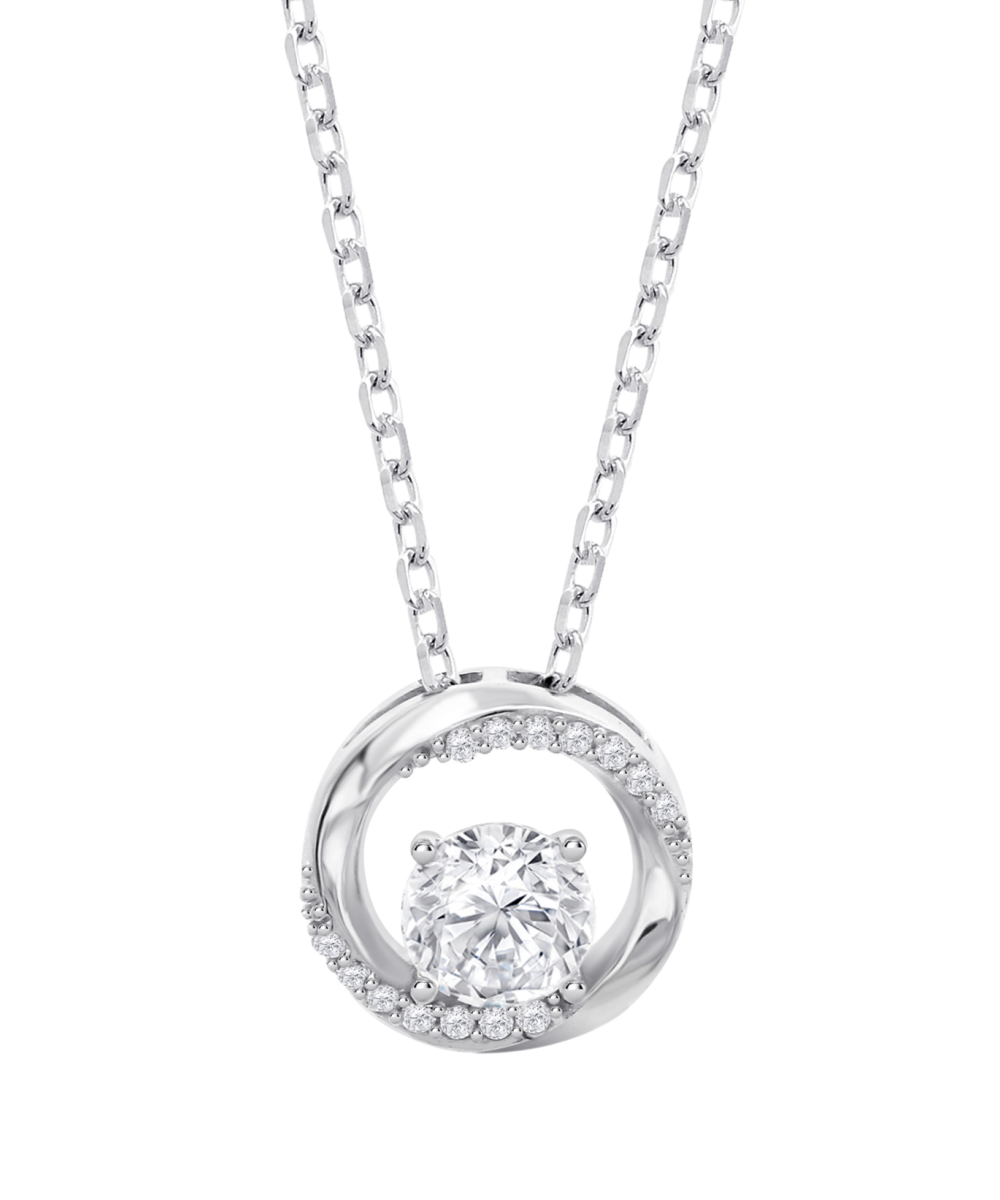 COLLAR LOTUS SILVER LP3910-1/1 PLATA, MUJER