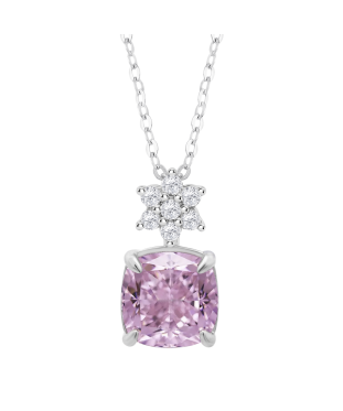 COLLAR LOTUS SILVER...