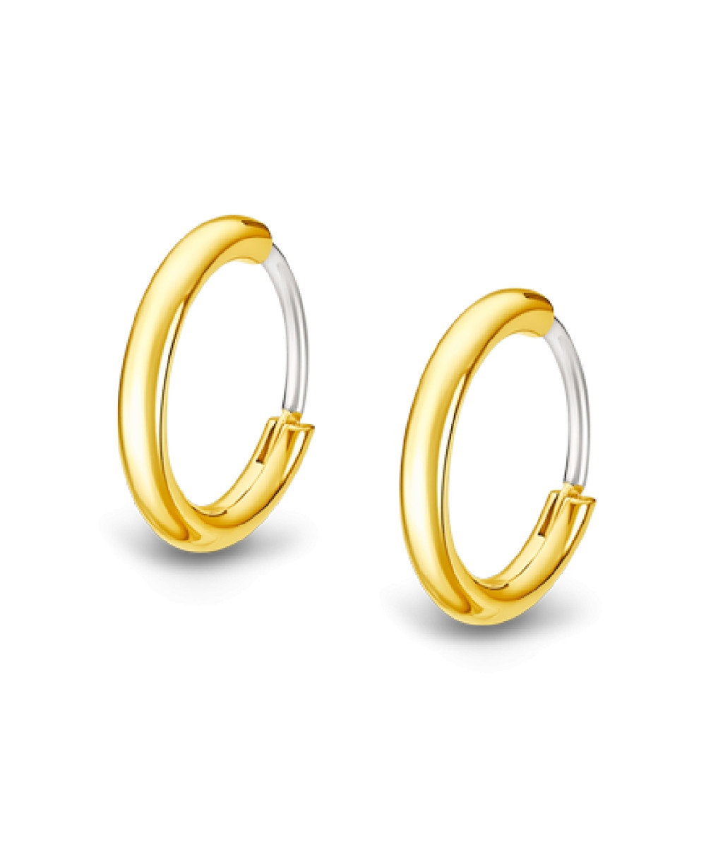 PENDIENTES ARO LOTUS STYLE LS2174-4/2 ACERO, HOMBRE