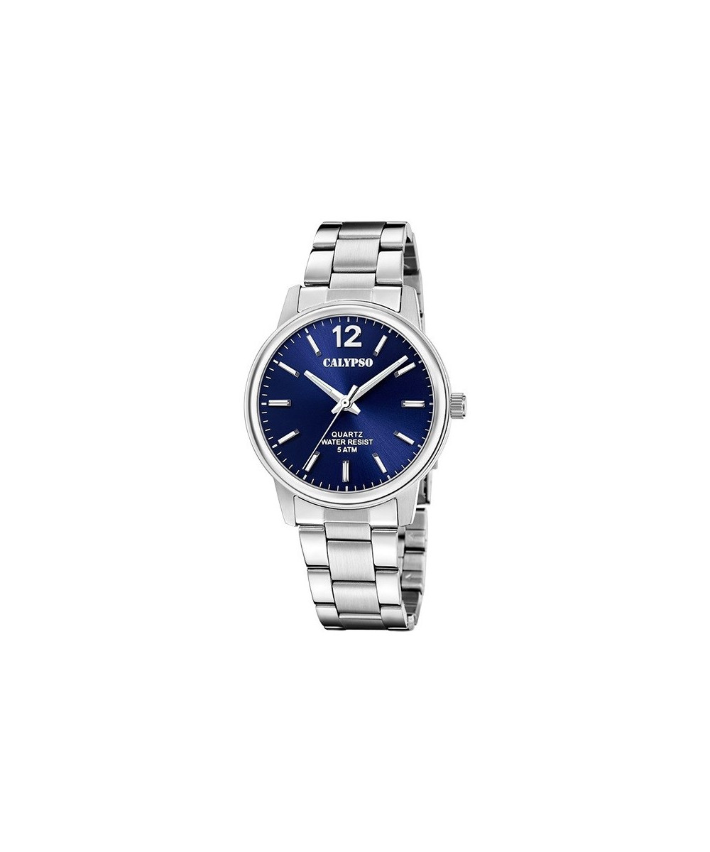 RELOJ CALYPSO BASIC K5864/3 AZUL HOMBRE, SUMERGIBLE