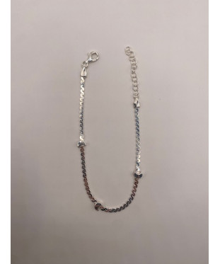 Pulsera plata de ley, de...