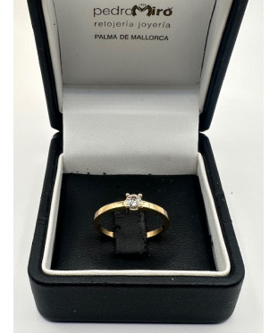 Anillo ORO 18 Kts. con...
