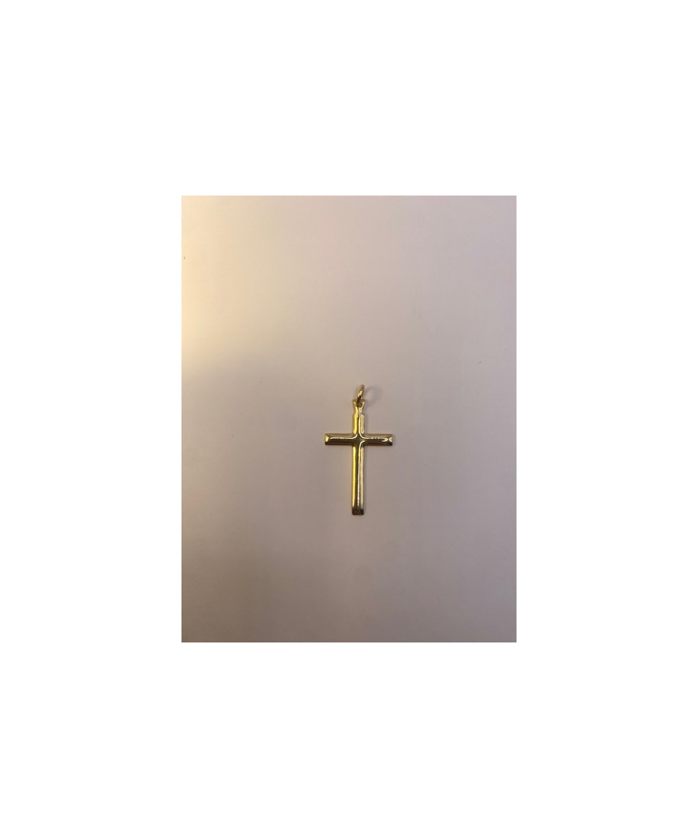 Cruz de ORO amarillo de 18 KTS, 750 m/m.