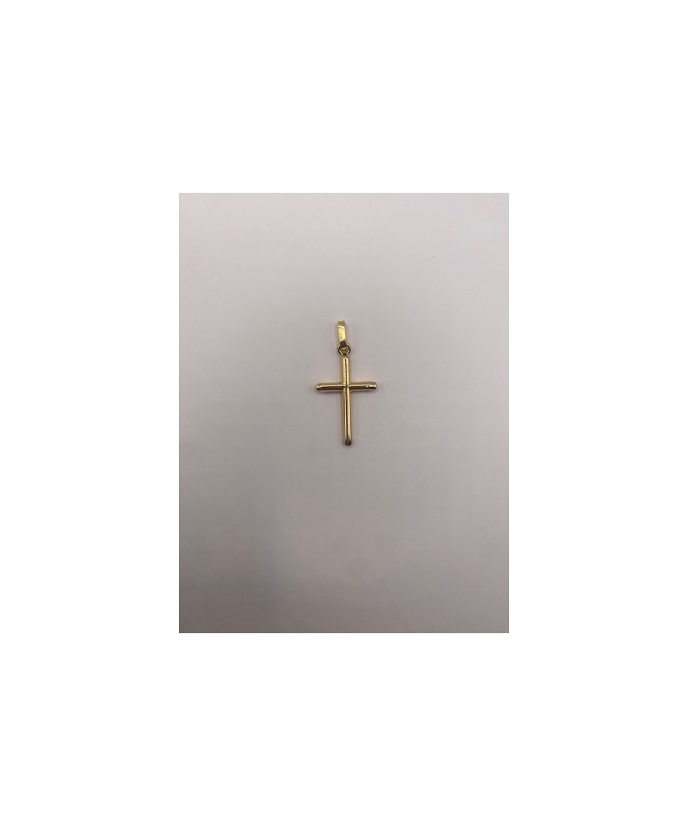 Cruz de ORO amarillo de 18 KTS, 750 m/m.