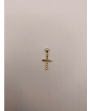 Cruz de ORO amarillo de 18...