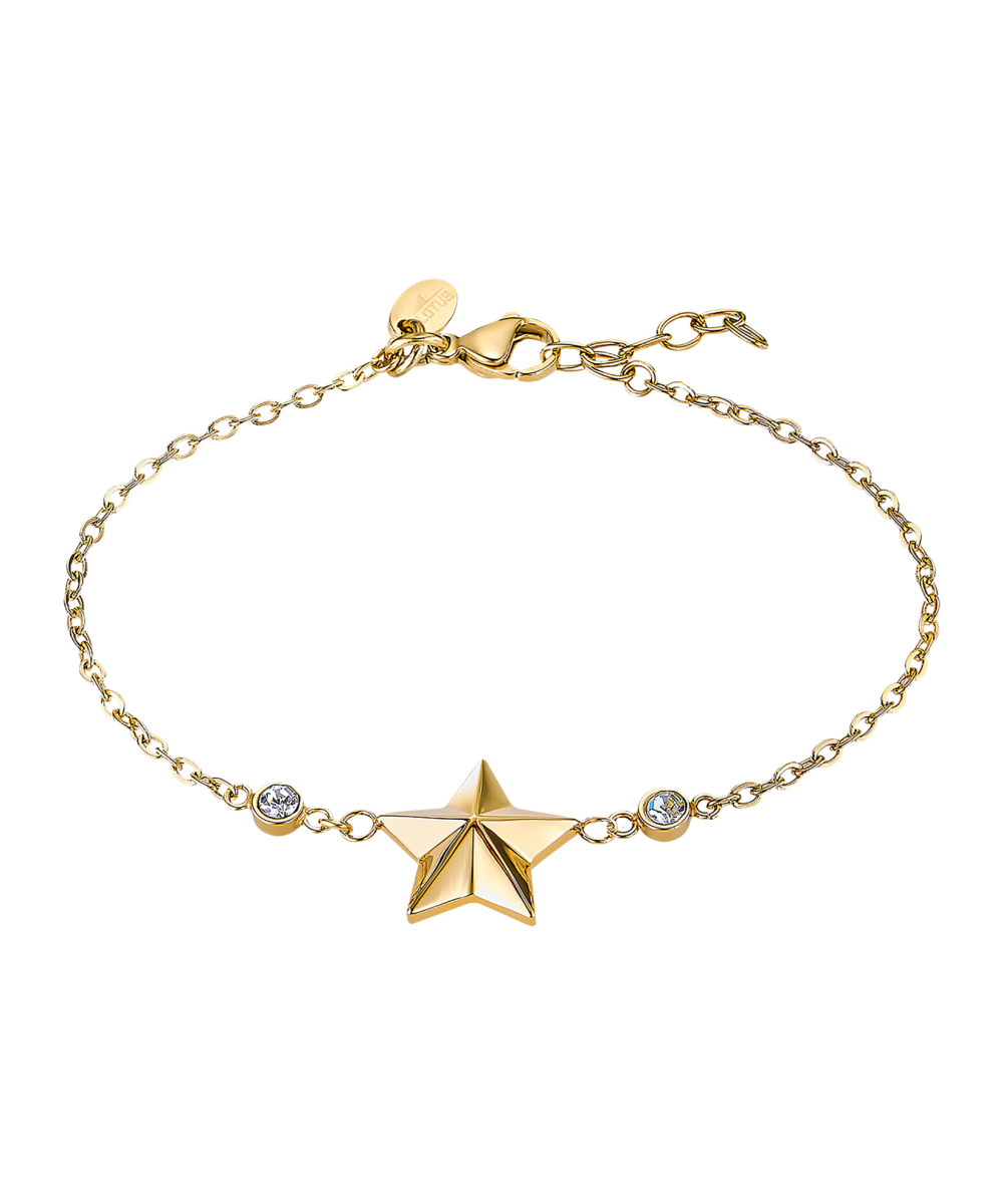 Pulsera de LOTUS STYLE, LS2599-2/2, de acero chapado en oro