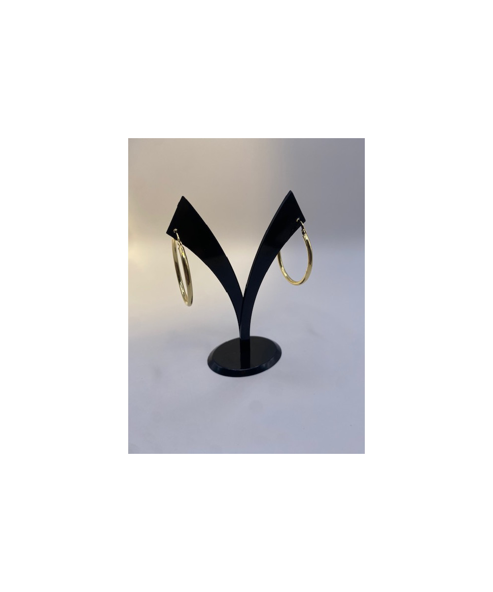 Pendientes de PLATA DE LEY DE 925 m/m, chapados en oro