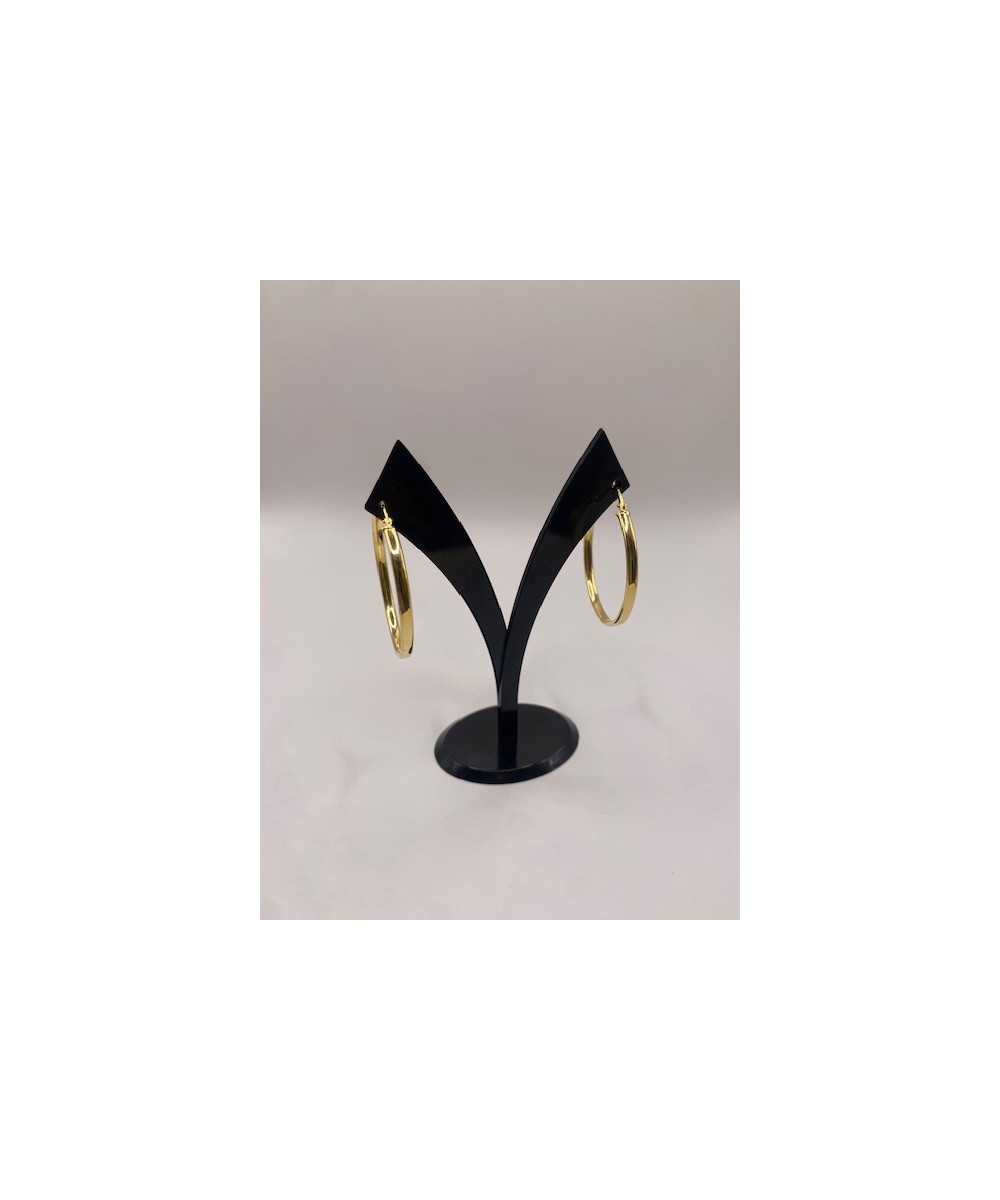 Pendientes de PLATA DE LEY DE 925 m/m, chapados en oro