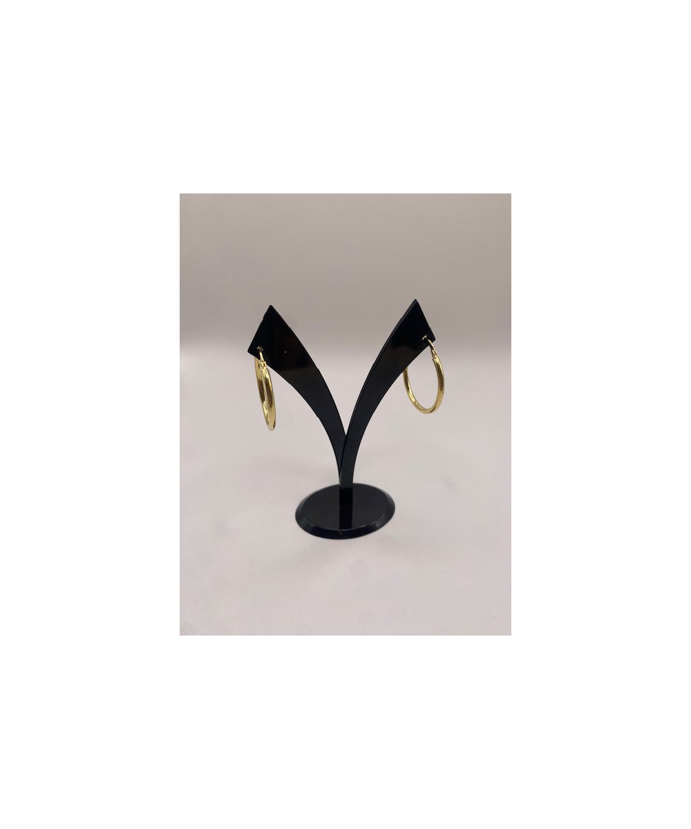 Pendientes de PLATA DE LEY DE 925 m/m, chapados en oro