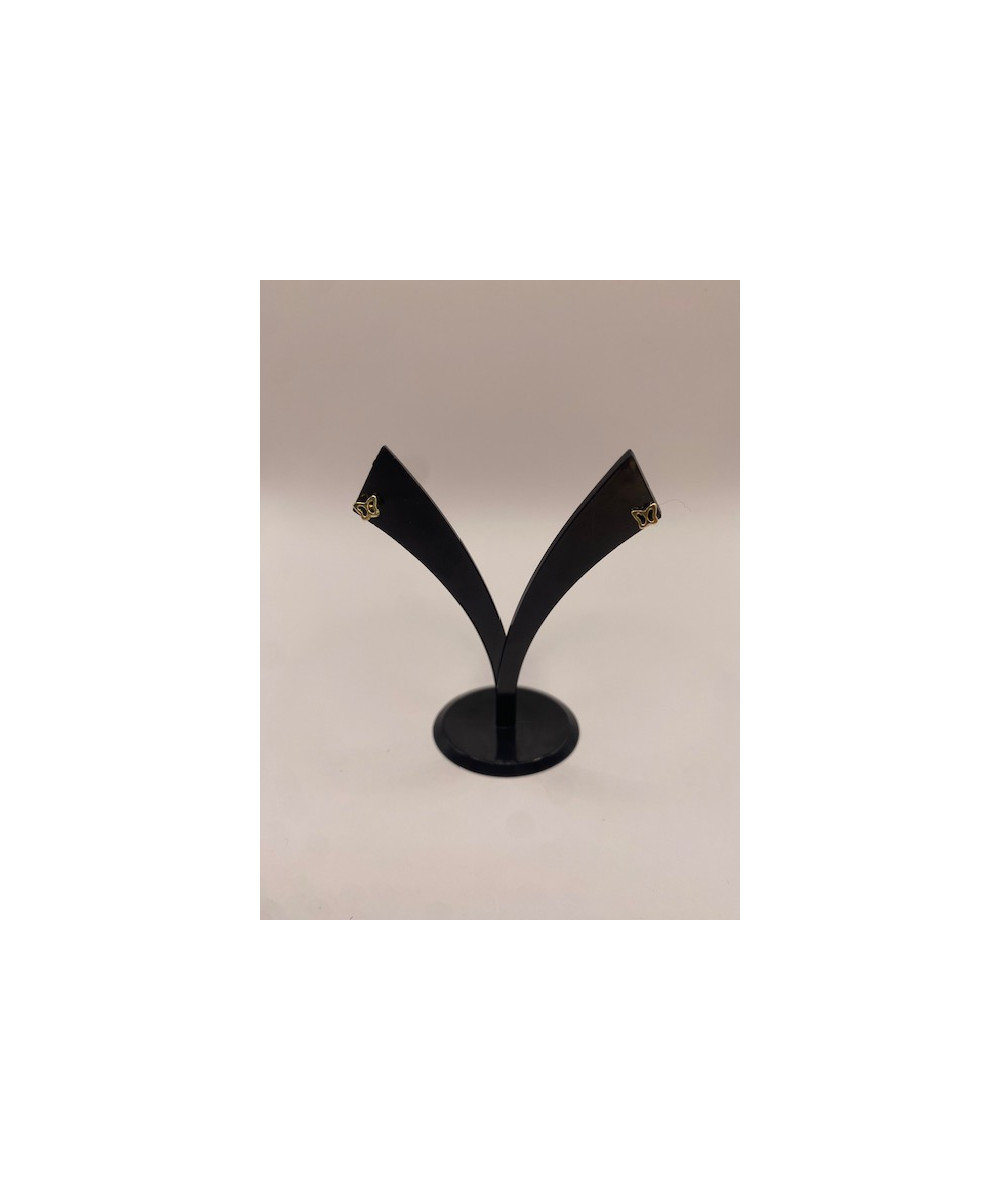 Pendientes de ORO 18 kts, 750 m/m, con forma de mariposa