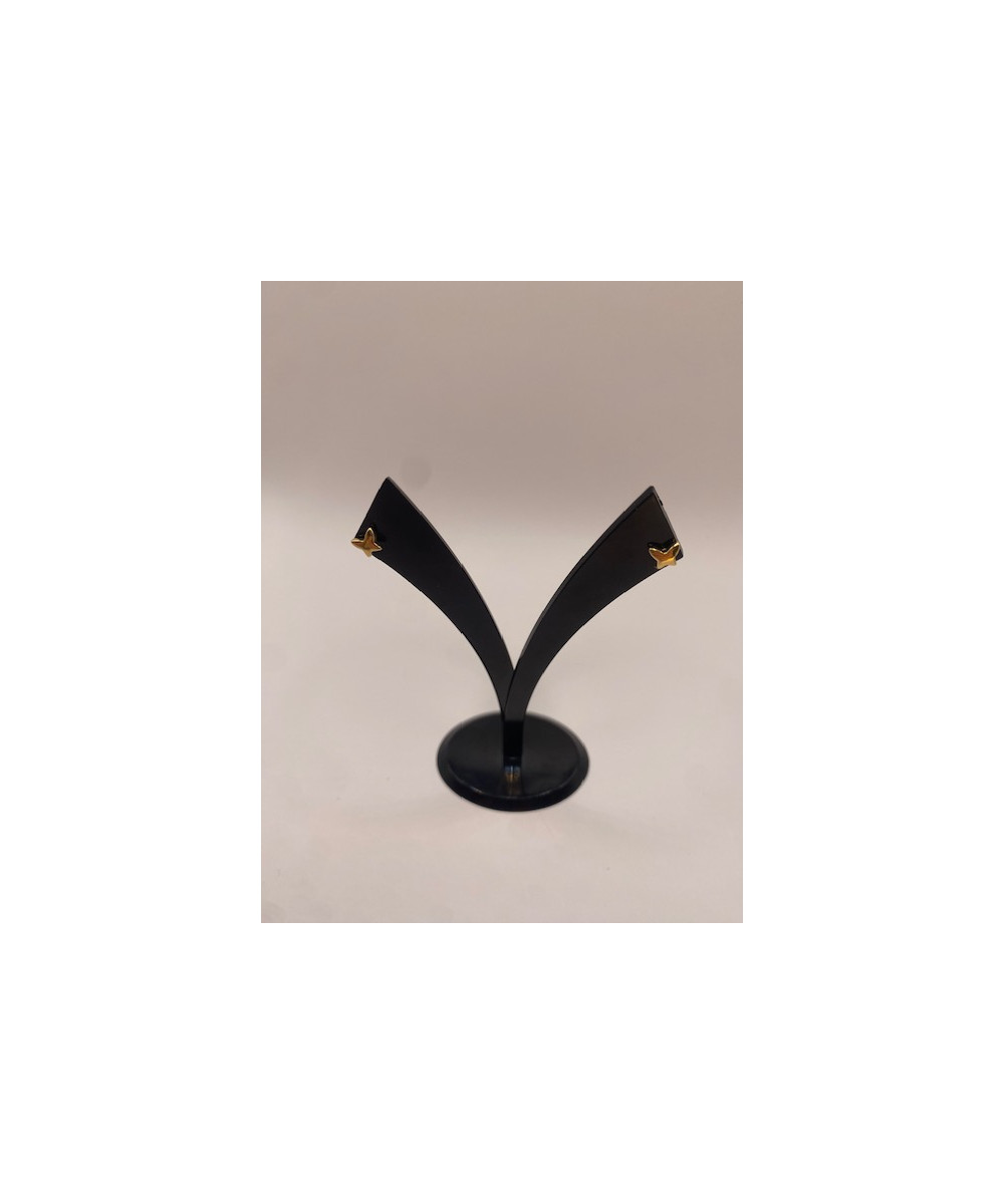 Pendientes de ORO 18 kts, 750 m/m, con forma de mariposa