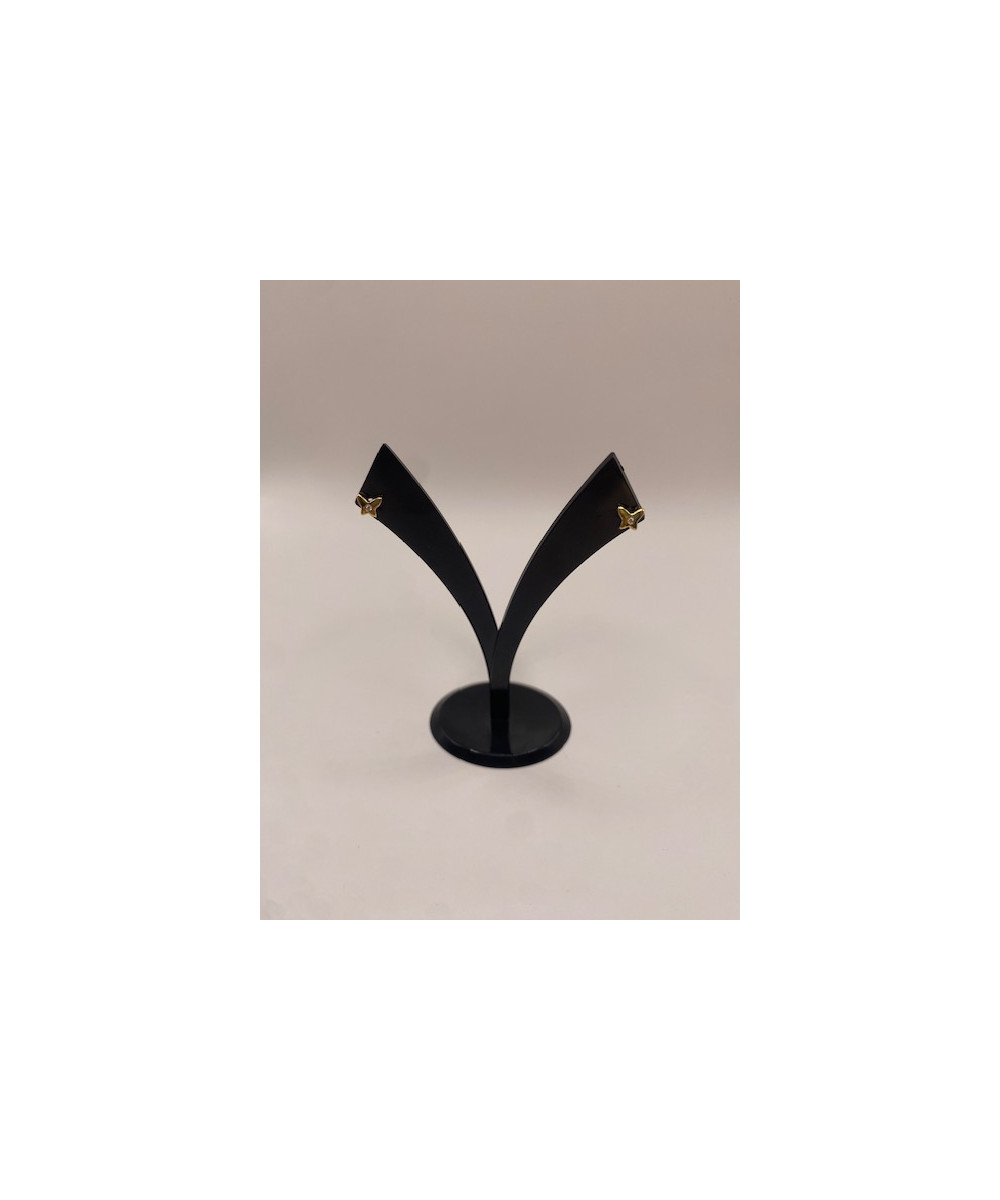 Pendientes de ORO 18 kts, 750 m/m, con forma de mariposa