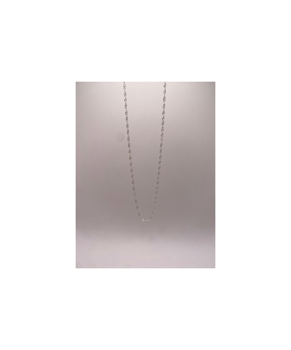 Cadena de plata de ley, de  925 m/m, de 40 cms de largo.