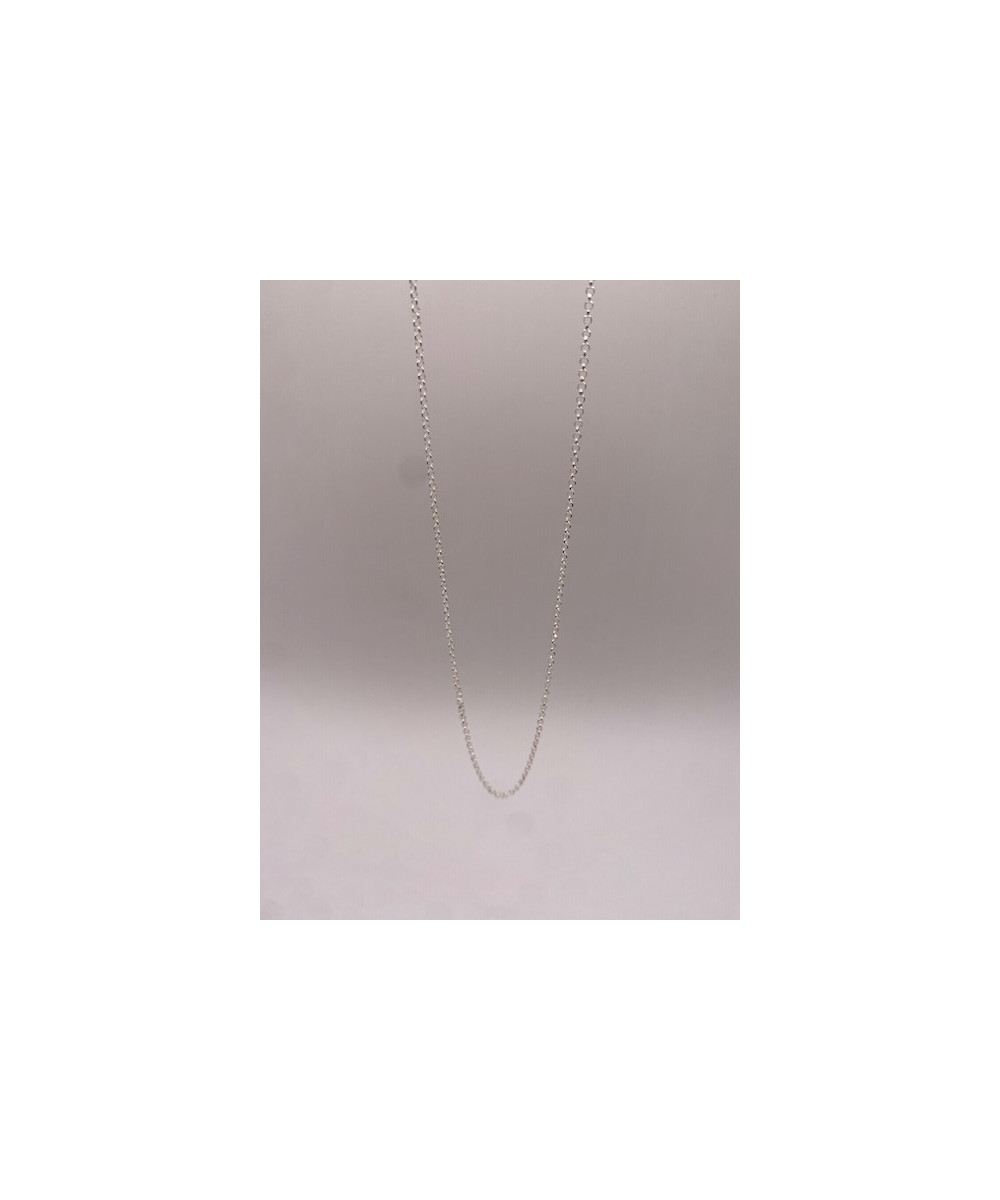 Cadena de plata de ley, de  925 m/m, de 50 cms de largo