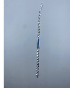 Pulsera de plata de ley, de...