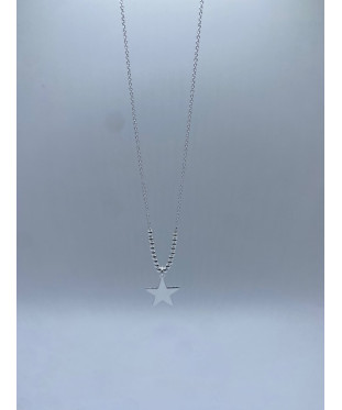 Collar de plata de ley, de...