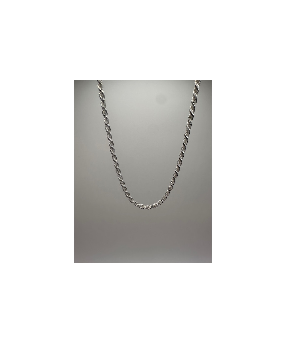 Collar de PLATA DE LEY de 925 m/m, cordón, de 40 cm.